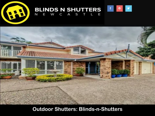 Outdoor Shutters: Blinds-n-Shutters