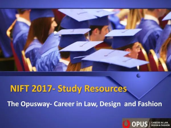 NIFT 2017- Study Resources