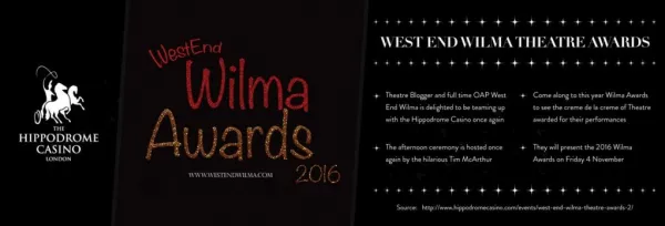 West End Wilma Theatre Awards