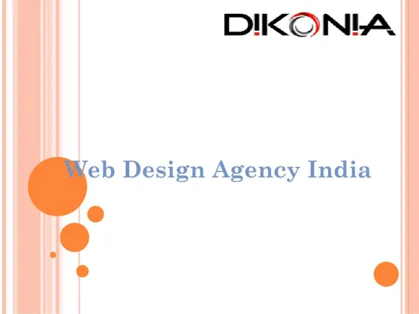 Web Design Agency India