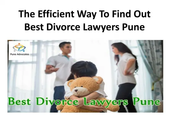 Can You Prove The Efficiency Of Best Divorce Lawyers Pune?