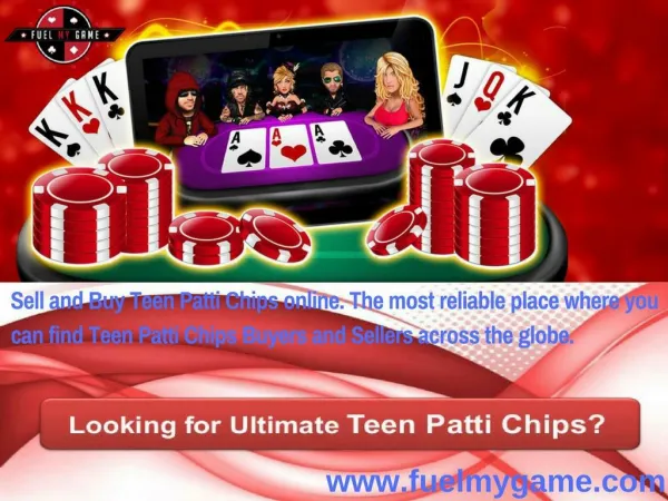 Buy and Sell Teen Patti Chips Online