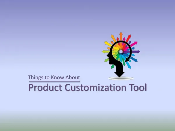 Things You Need to Know About Product Customization Tool