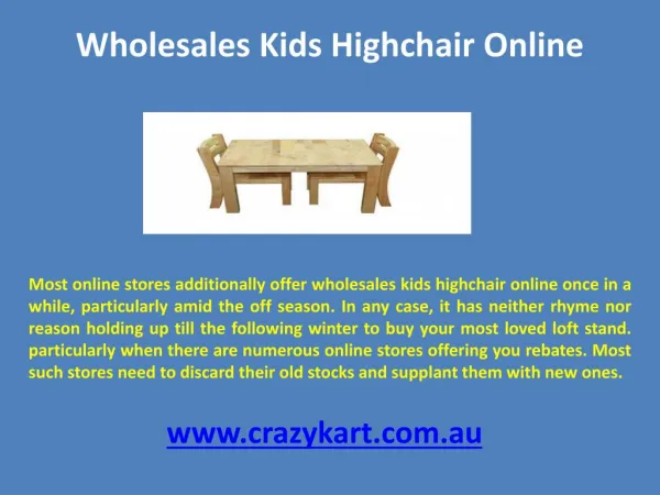 wholesales kids highchair online