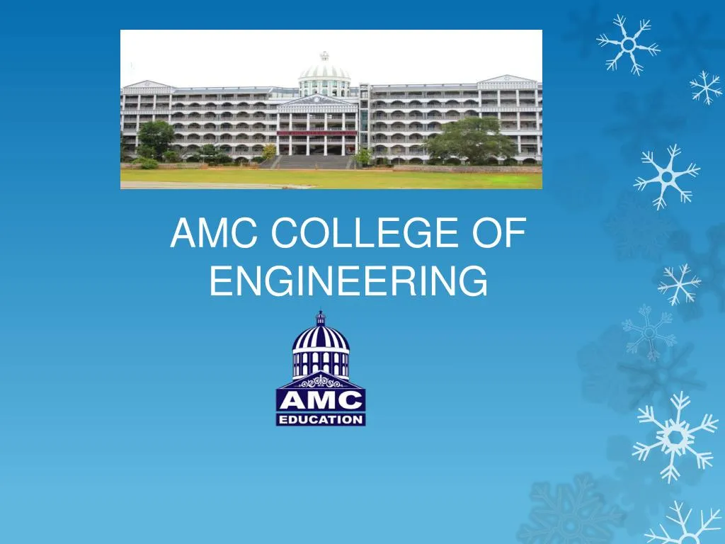 amc college of engineering