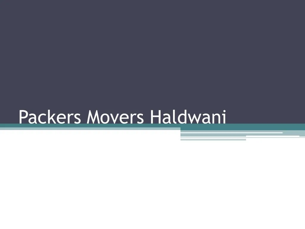 packers movers haldwani