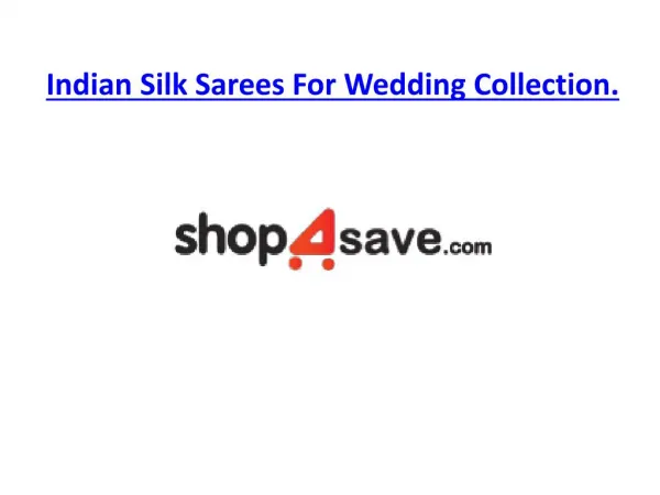Online Shopping Sarees at low price Shop4save