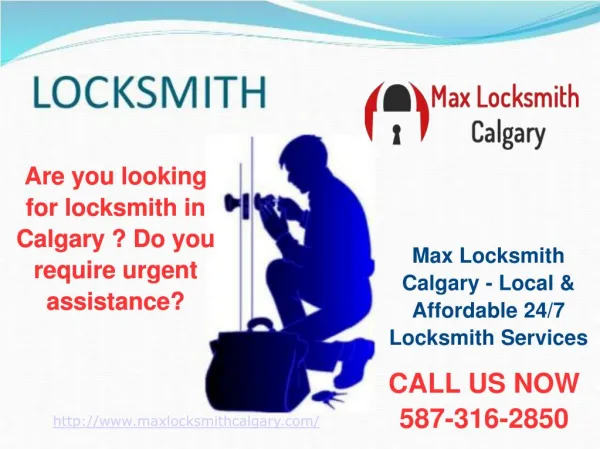Max Locksmith Calgary | Residential, Commercial & Automotive Locksmith Services