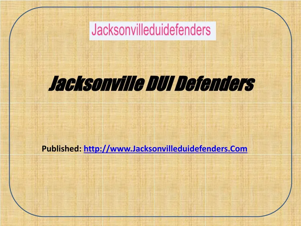 jacksonville dui defenders