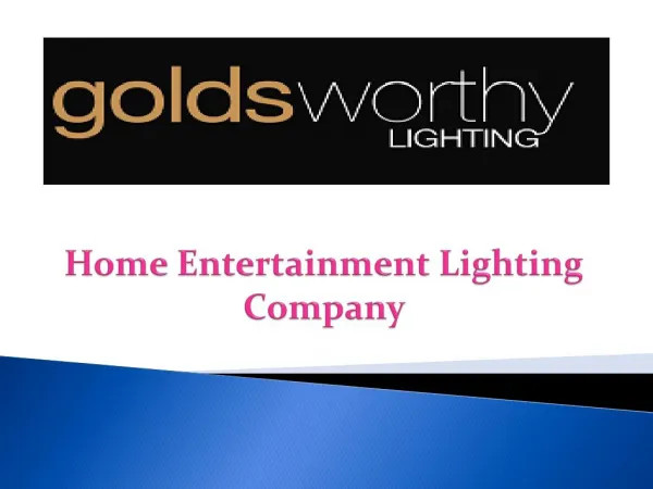 Home Entertainment Lighting Company