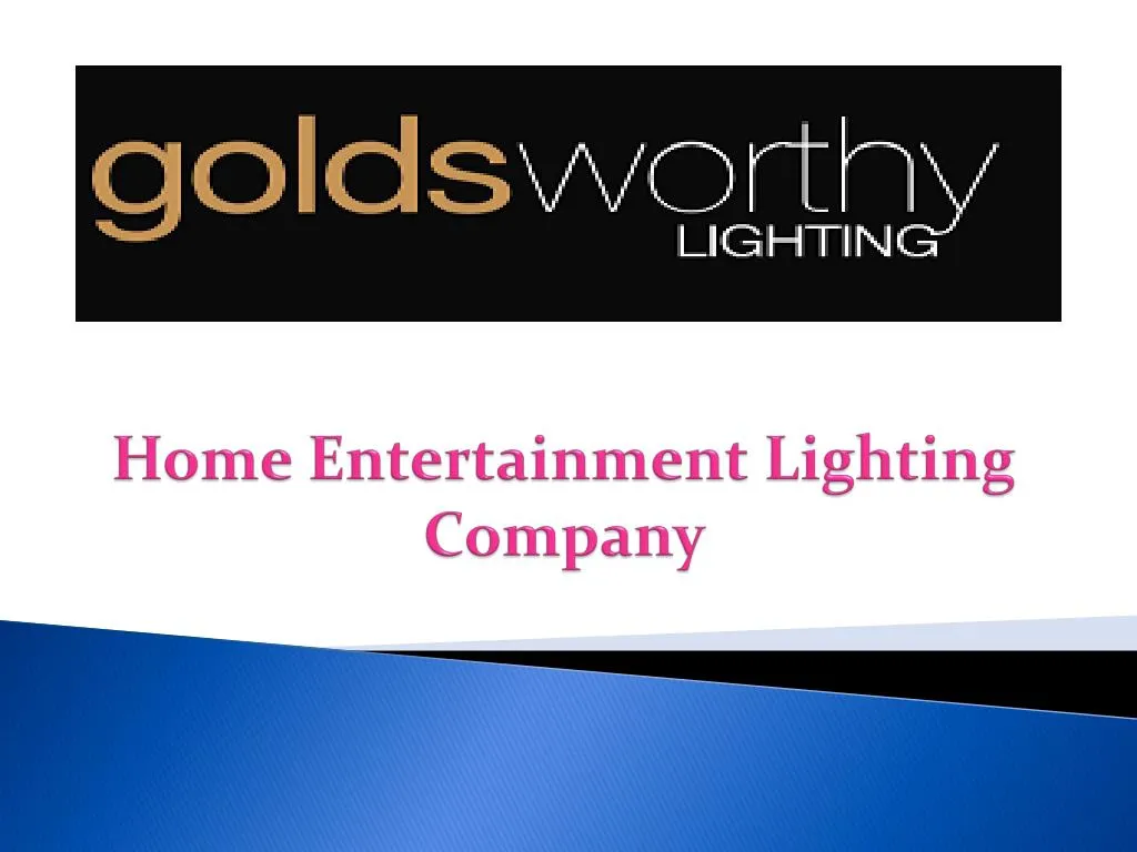 home entertainment lighting company