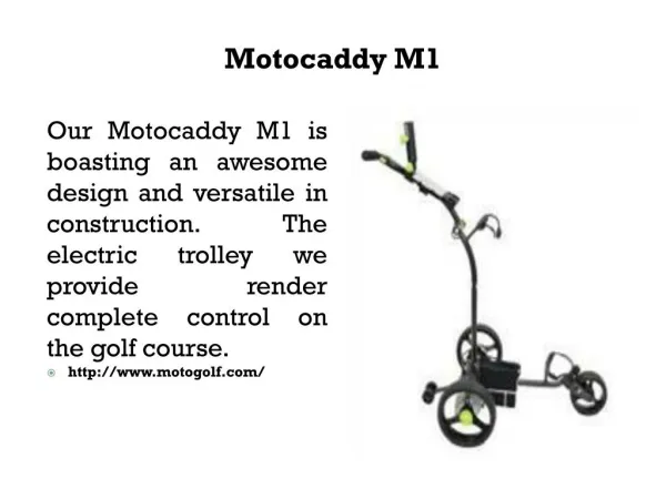 Motocaddy M1