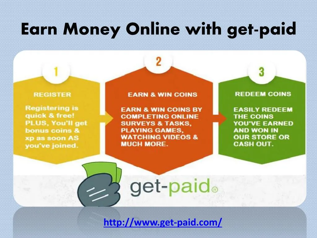 earn money online with get paid