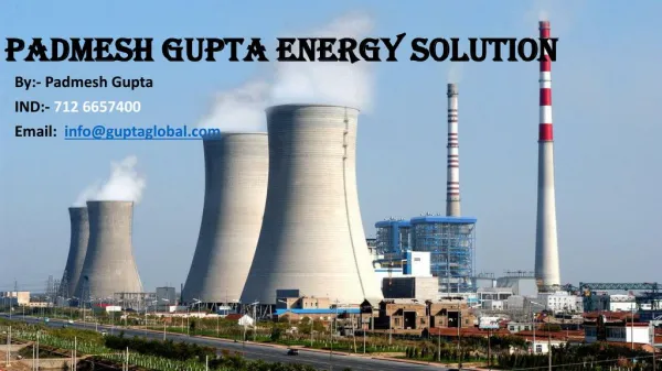 Padmesh Gupta Energy Solution