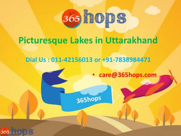 Picturesque Lakes in Uttarakhand