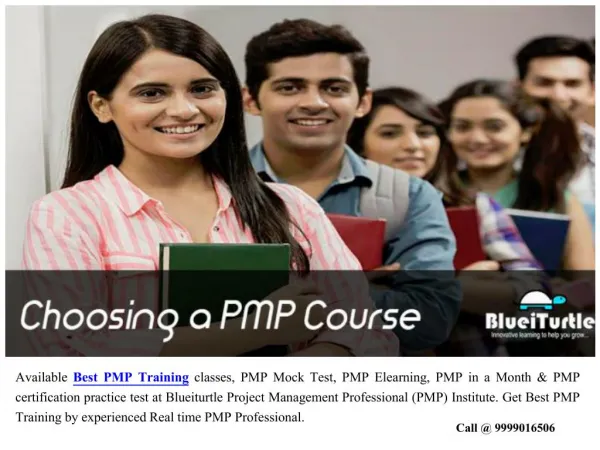 Find Best PMP Training Centre for PMP Certification Exam