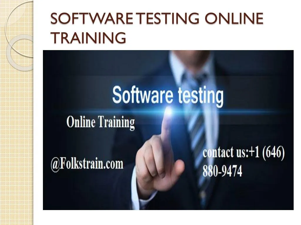 software testing online training