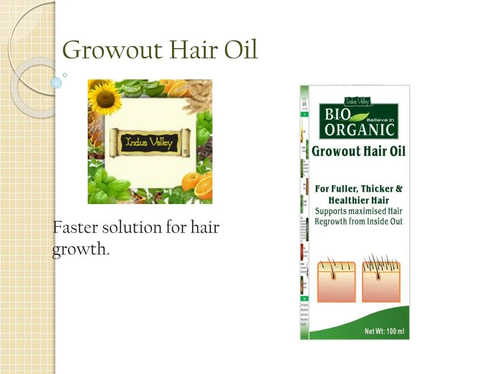 growout hair oil