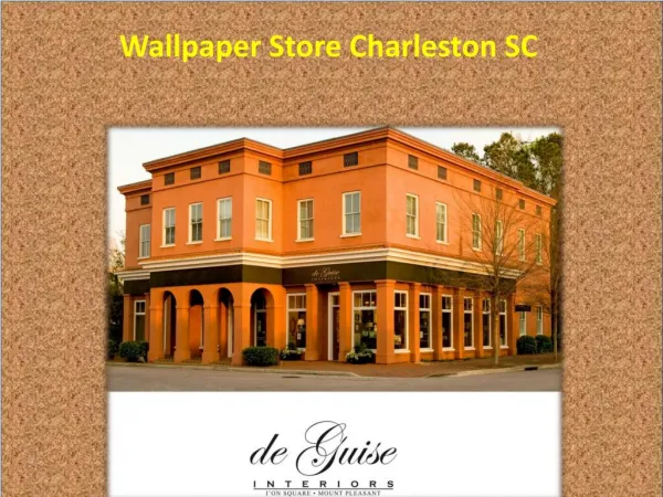 Wallpaper Store Charleston SC