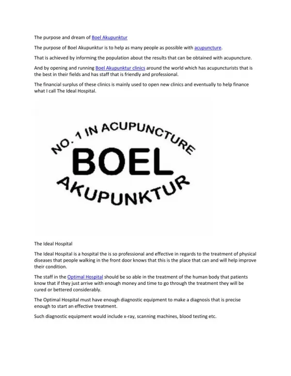 Boel Akupunktur Århus