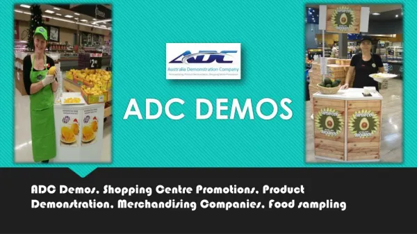 Why Choose ADC Demos for Product Demonstrations