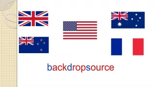 Printed Photography Backdrops - slide 1