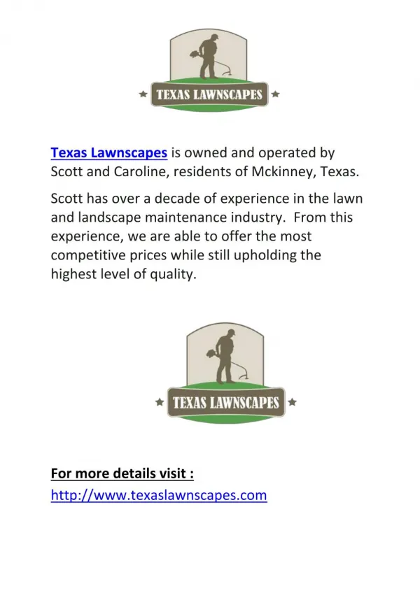 Mckinney Landscaping Services