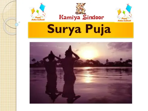 Surya Puja