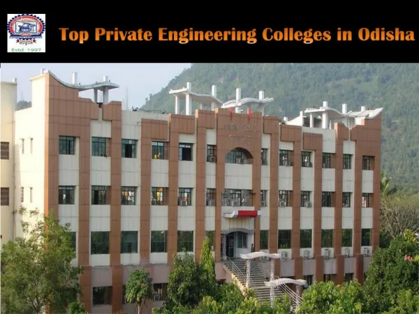 List of private Engineering College in Odisha