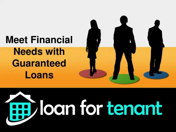 Meet Financial Needs with Guaranteed Loans
