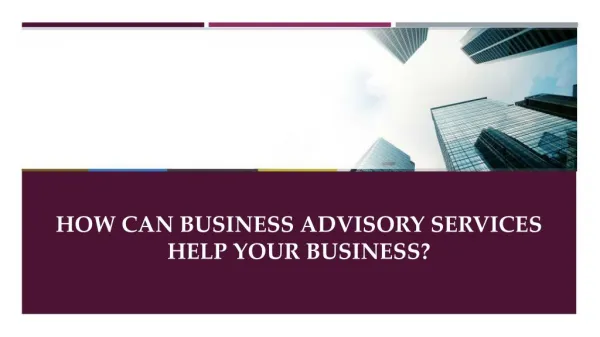 How Can Corporate Advisory Services Help Your Business