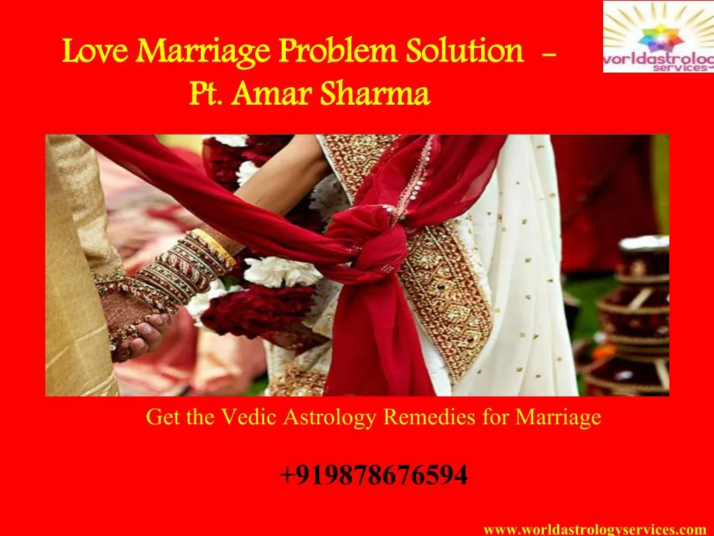 love marriage problem solution pt amar sharma