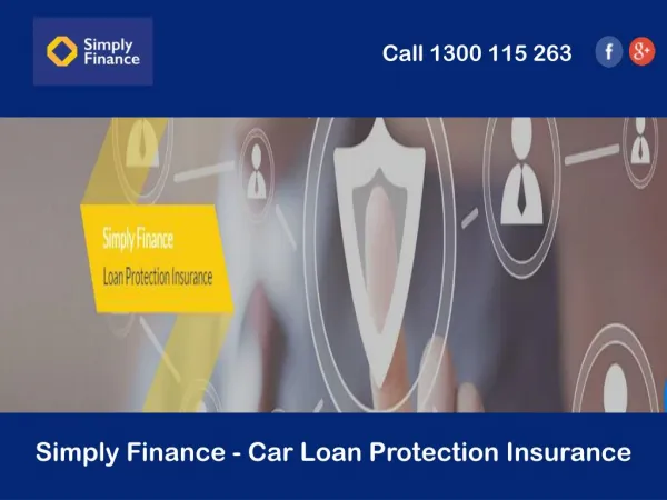 Simply Finance - Car Loan Protection Insurance