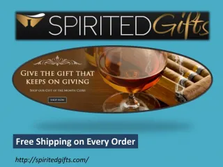 Gifts of Liquor - slide 1