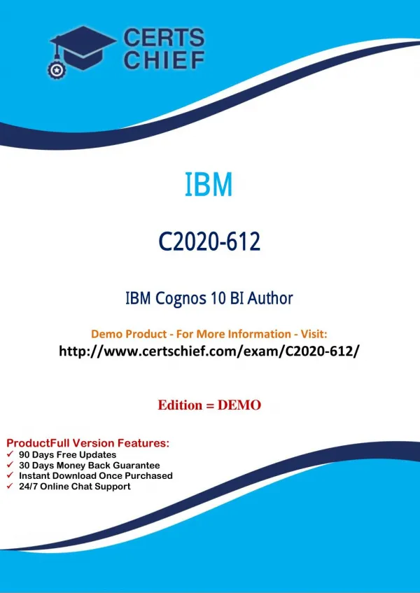 C2020-612 Exam Real Questions with PDF Answers