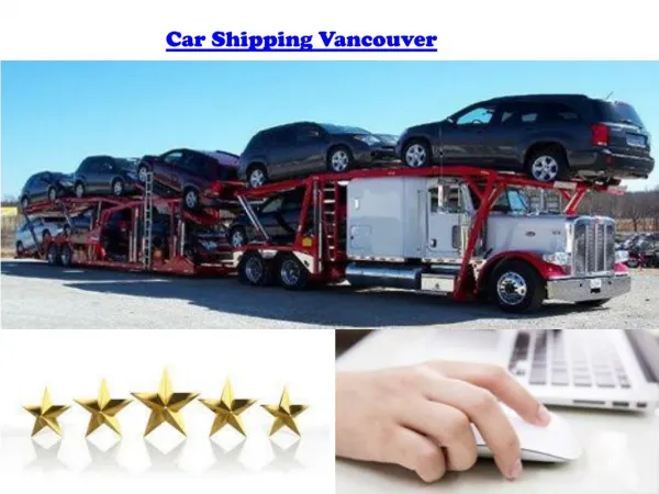 Car Shipping Vancouver