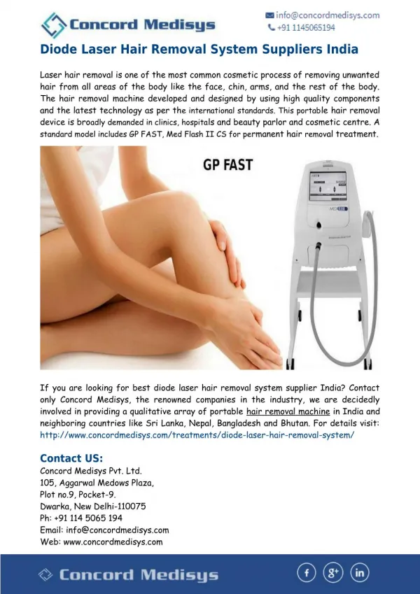 Portable Hair Removal Device India