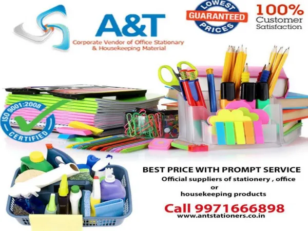 Get the best distributor or supplier of office stationery in Gurgaon.