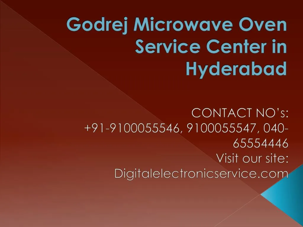 godrej microwave oven service center in hyderabad
