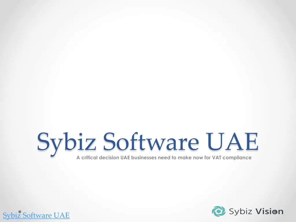 sybiz software uae