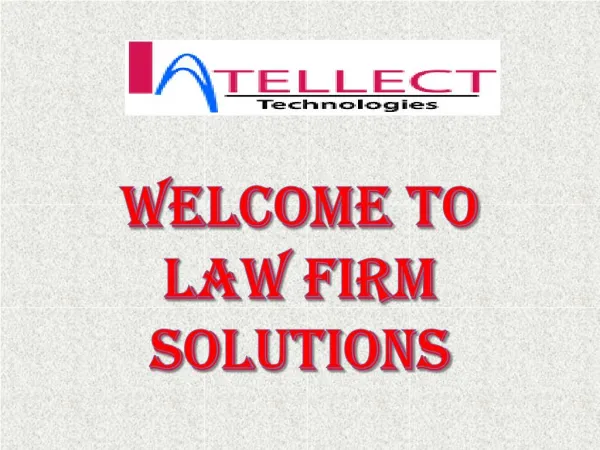 Law Firm Solutions