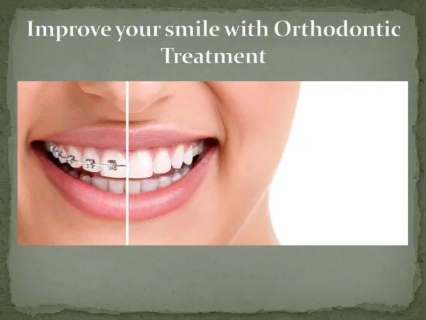 Why Orthodontic Treatment Necessary