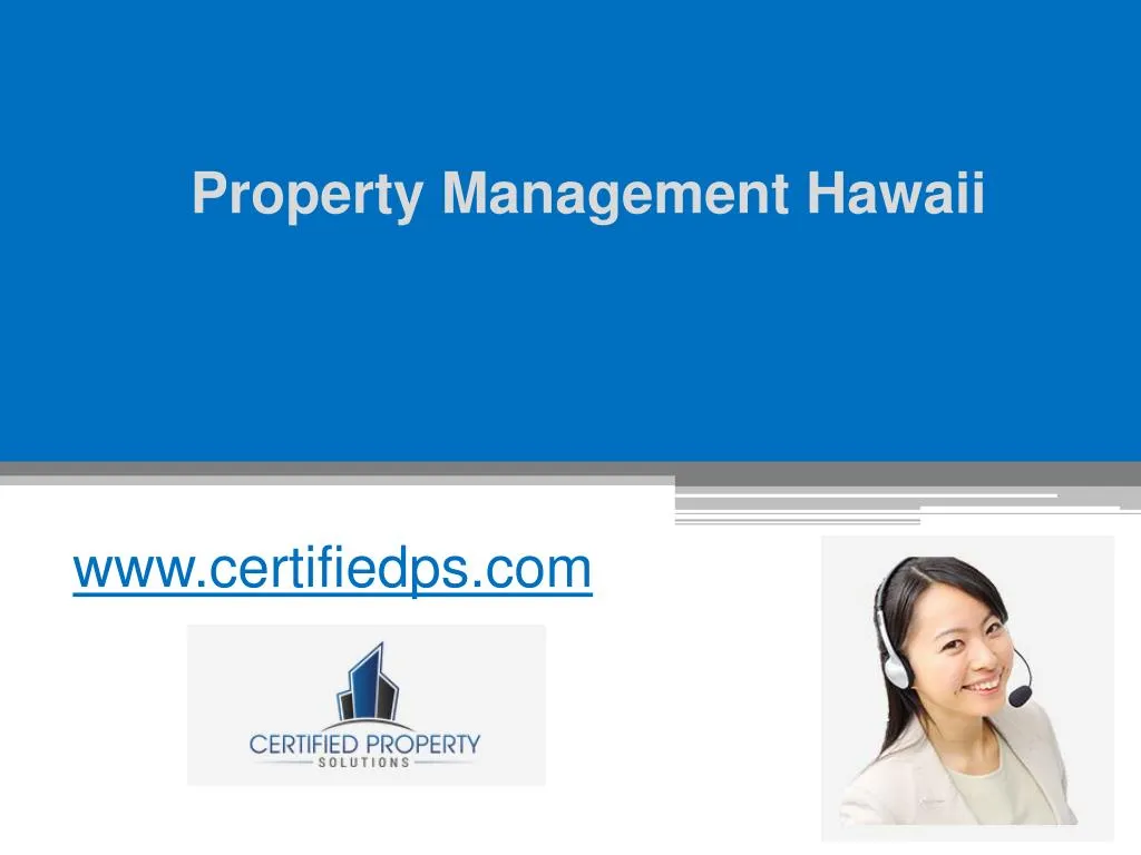 property management hawaii