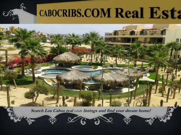 cabocribs.com Real Estate PPT 2nd Jan