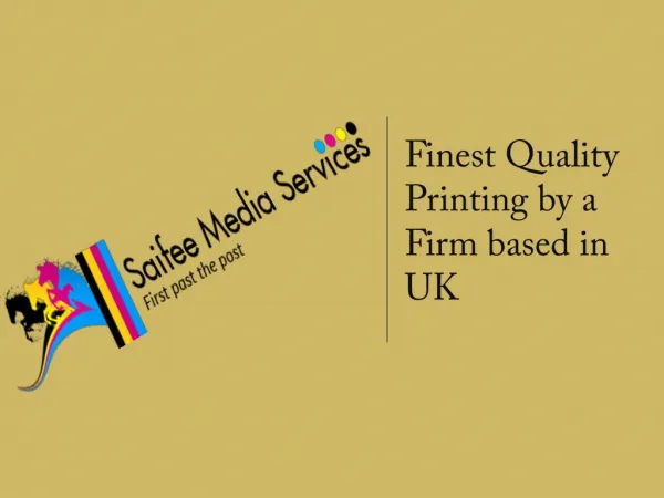 Hire the famous and proven the best printing services in UK