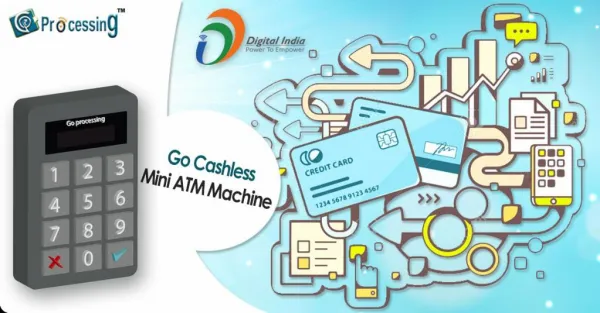 Go Cashless - Mini ATM Machine