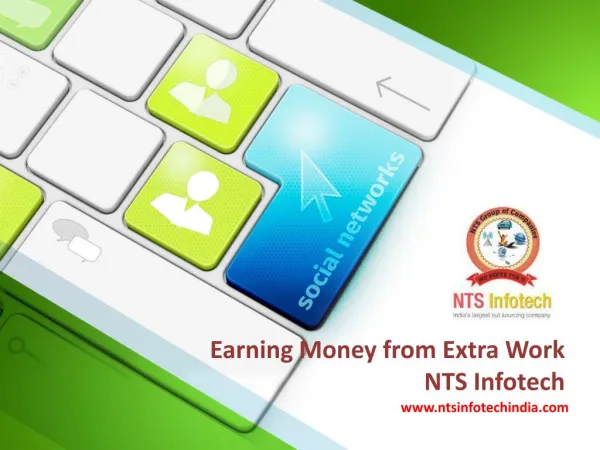 Earning Money from Extra Work – NTS Infotech