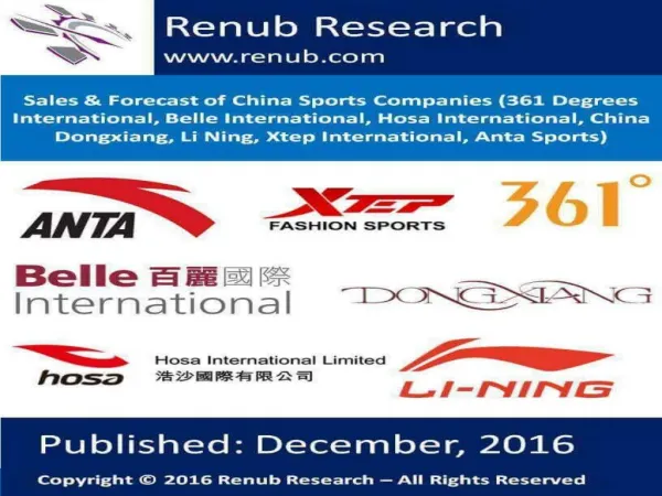 China Sports Companies