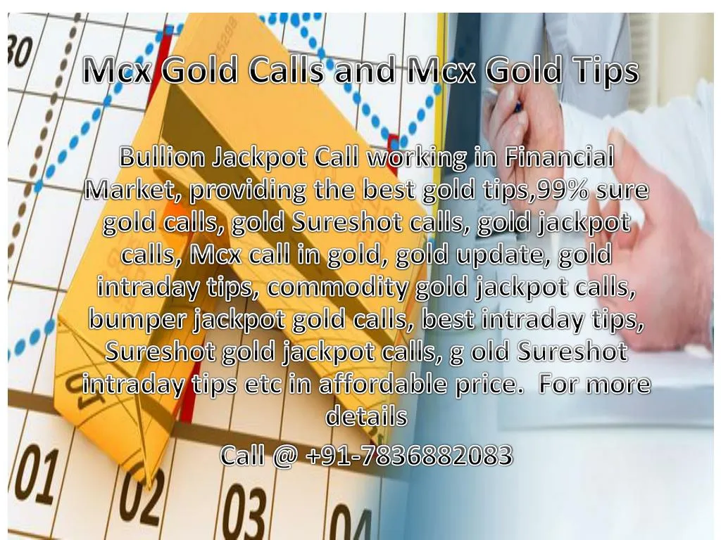 mcx gold calls and mcx gold tips