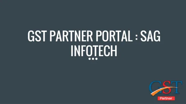 Gst partner portal for Gen GST Software